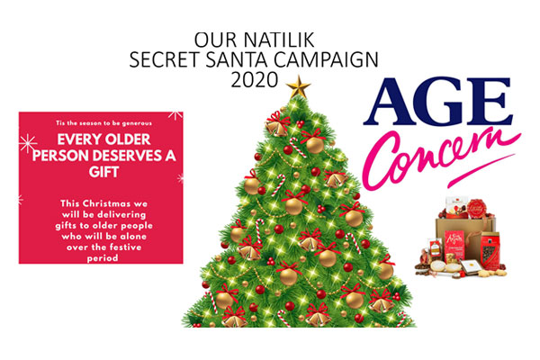 Age Concern Secret Santa 2020 banner